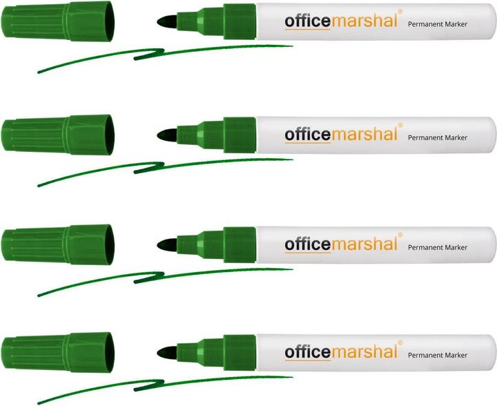 Actual product image Office Marshal Board marker (Green, 3 mm, 10 x)