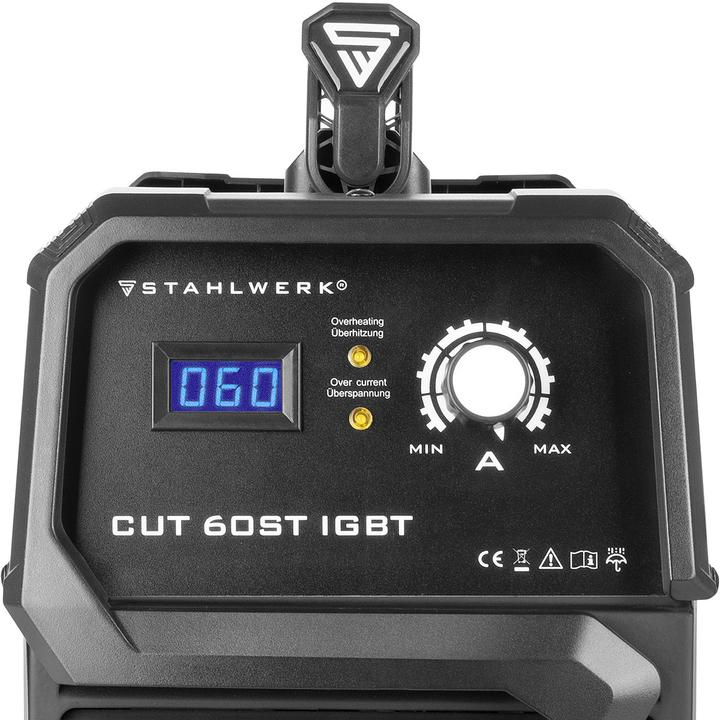 Image du produit Stahlwerk Découpeuse plasma CUT 60 ST IGBT de 60 ampères jusqu'à 24 mm de capacité de coupe