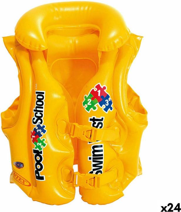 Intex Inflatable Swim Vest 50 x 47 x 40 cm (24 Units)