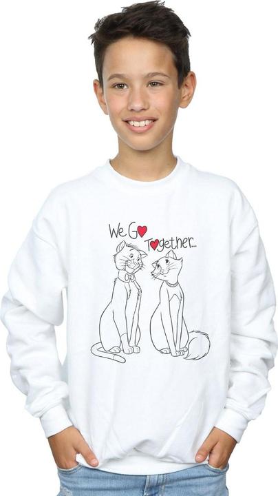 Immagine prodotto Disney Aristocats We Go Together Felpa Ragazzi (152, 158)