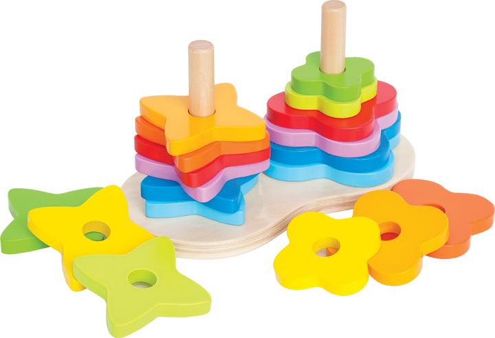 Actual product image Hape Rainbow-Plug-In Game 19pcs. FSC