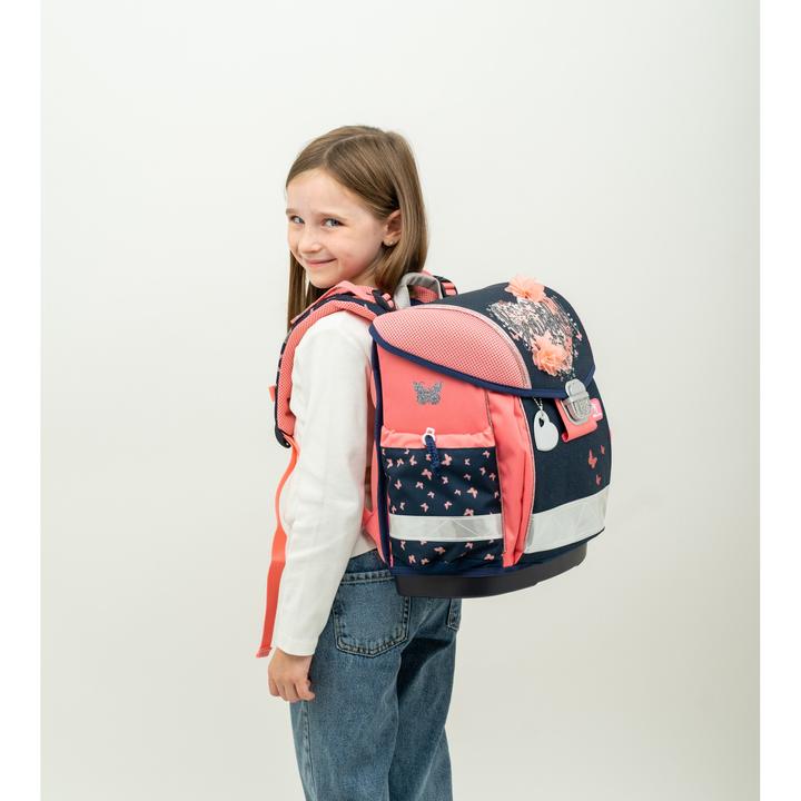 Produktbild Belmil CLASSY Schulrucksack-Set Beautiful Flowers (19 l)