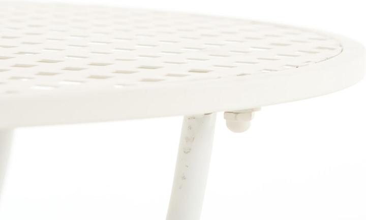 Immagine prodotto Swisshandel24 Tavolo Amanda, bianco (70 cm)
