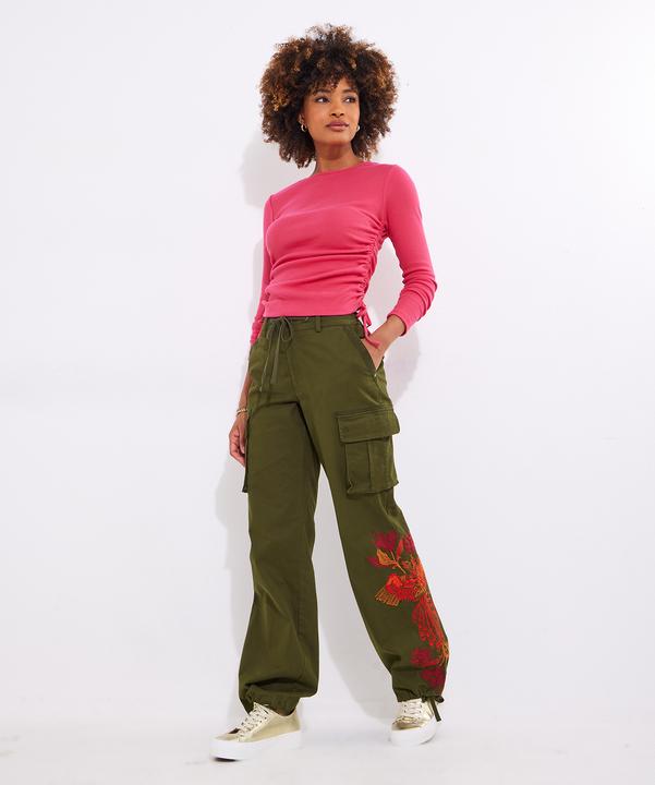 Image du produit Joe Browns Floral Straight Leg Cargo Pants (46)