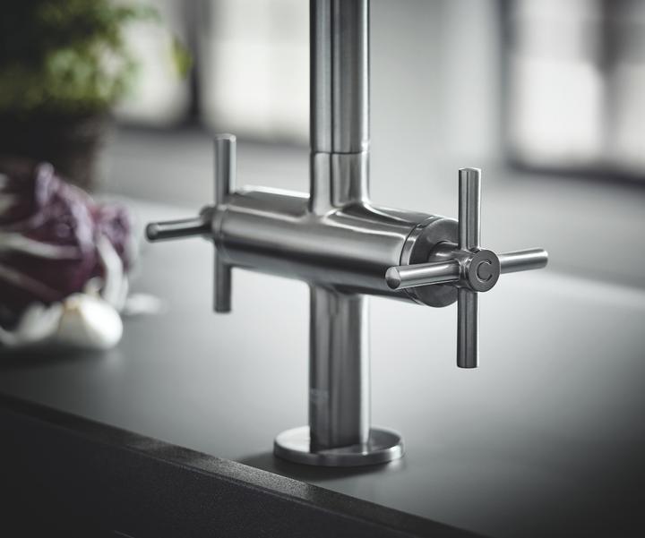 Immagine prodotto Grohe Miscelatore per lavello a due maniglie ATRIO 1/2" uscita C su-st