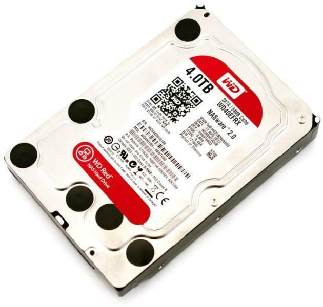 Actual product image WD Red Plus (4 TB, 3.5", CMR)
