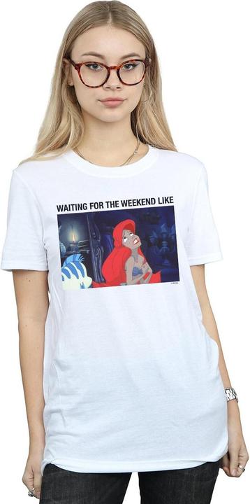 Produktbild Disney The Little Mermaid Waiting For The Weekend TShirt (L)