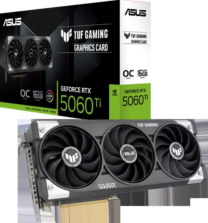 Produktbild ASUS TUF Gaming GeForce RTX 5060 Ti OC (16 GB)
