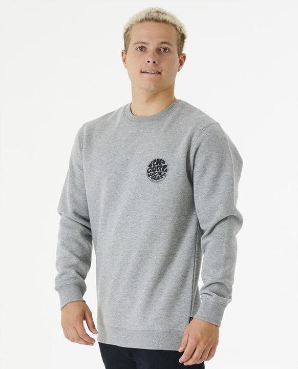 Immagine prodotto Rip Curl Sweatshirt mit Rundhalsausschnitt und Wetsuit-Icon-Print (XXL)