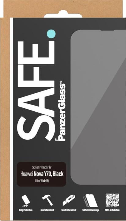 Actual product image Safe Ultra-Wide Fit (1 Piece, Huawei Nova Y70, Huawei Nova Y70 Plus, Nova)