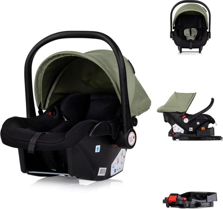 Produktbild Chipolino Set Babyschale Isofix Basis (Babyschale, ECE R129/i-Size Norm)