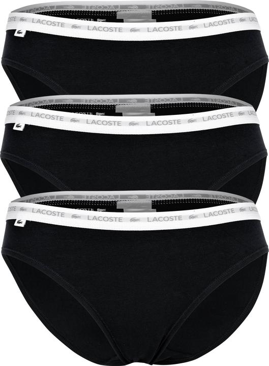 Actual product image Lacoste 3-pack Stretch Cotton logo briefs (XS, pack of 3)