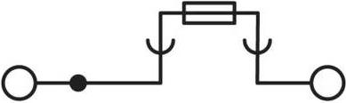 Actual product image Phoenix Contact UK 10-DREHSI-EX (5X20) 3073953 Fuse feed-through terminal 0.50 mm² 16 mm² Black 50 pcs.