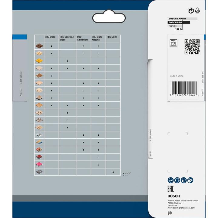 Productafbeelding Bosch Professional Zubehör Cirkelzaagblad voor accuzagen Standaard voor Aluminiu