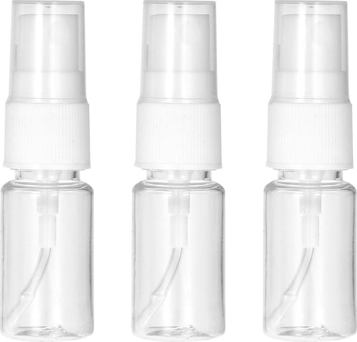 JTI 3x Sprühflaschen aus Kunststoff - 10 ml (Flüssigkeitsbeutel)