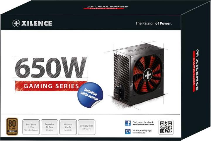 Produktbild Xilence XP650R10 (650 W)