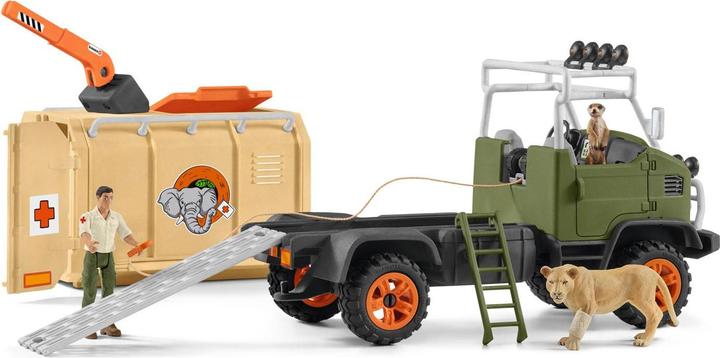Actual product image Schleich Truck Animal Rescue