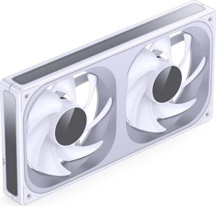 Produktbild Jonsbo ZB-240 Infinity Mirror ARGB PWM Lüfter - 240mm, weiss (240 mm)