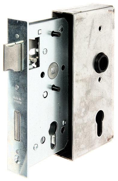 Actual product image GAH Lock case DIN left / right Dimension A185xW90xC55xE40 mm Backset 55 mm (Mortise lock)