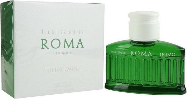 Actual product image Laura Biagiotti Roma Uomo Green Swing Eau de Toilette 200ml (Eau de toilette, 200 ml)