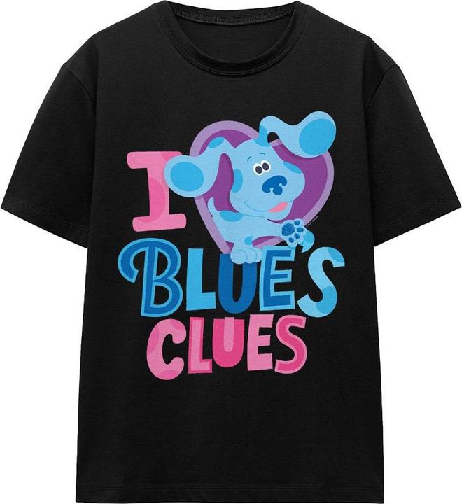 Actual product image Blue's Clues & You! Unisex Adult I Heart Blue T-Shirt (L)