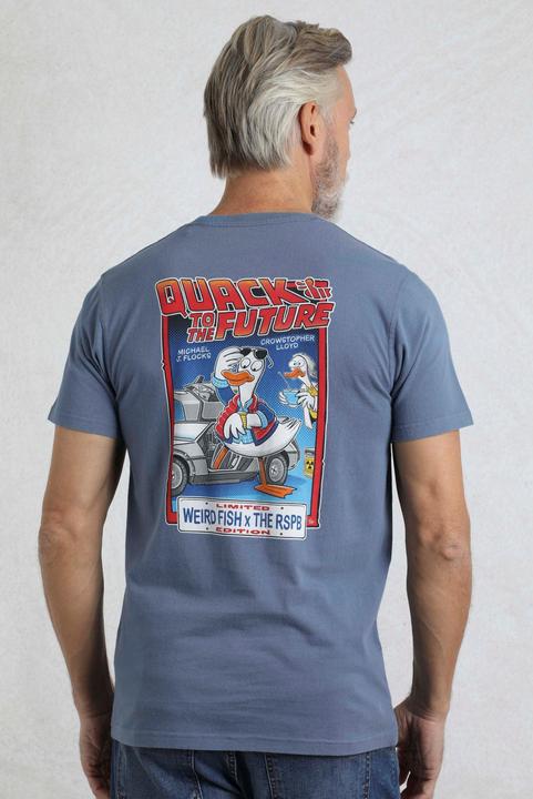 Actual product image Weird Fish Mens Quack to the Future RSPB Collaboration T-Shirt (XL)