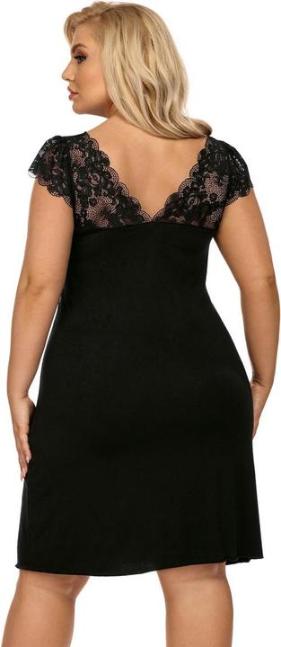Actual product image Hamana Nightdress in black (5XL)