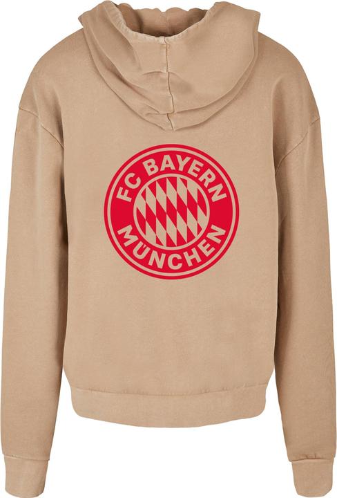 FC Bayern München Mia San Mia Red Acid Washed Oversized Hoody - 131341