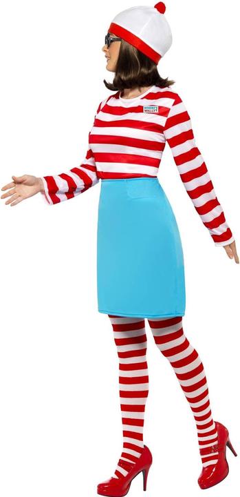 Actual product image Wheres Wally? Womens/Ladies Wenda Costume Set (M)