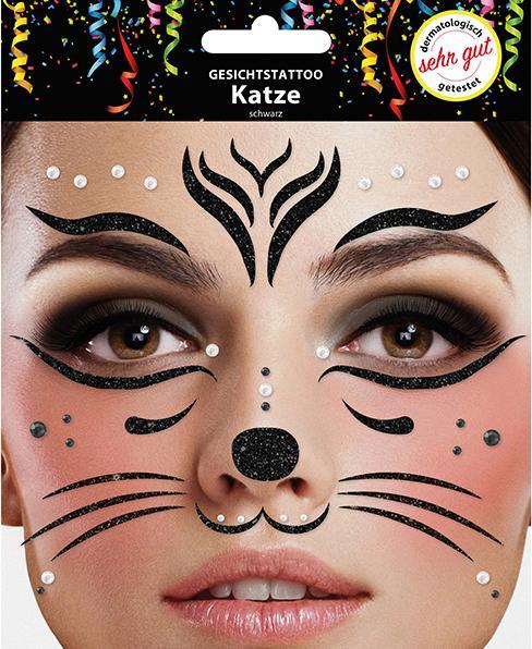 Produktbild Sombo Gesichts Tattoo Katze