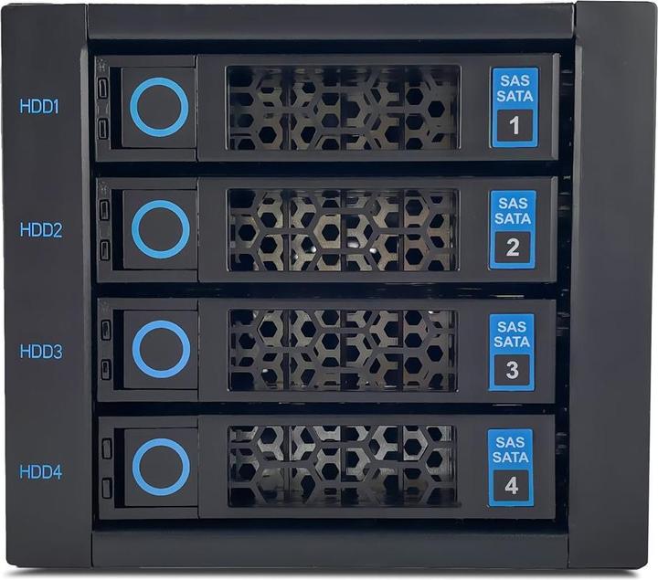 Image du produit Fantec WR-NVMeU.2-C3141 Back-plan pour 4x 3,5/2,5 NVMe/SSD/HDD (3.5", 2.5")