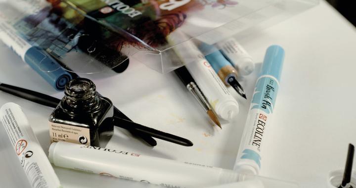 Produktbild Talens Ecoline Brush Pen (Blauviolett, 1 x)