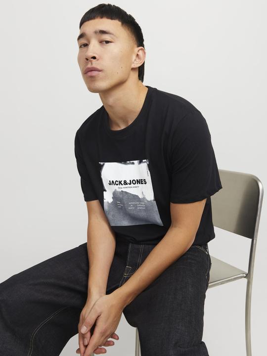 Produktbild Jack & Jones Gedruckt Rundhalsausschnitt T-shirt T-shirt (L)