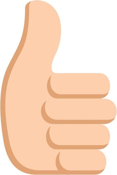 Image du produit Emojione Emoji pouce levé (20 x 30 cm)