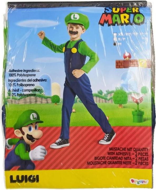 Immagine prodotto Jakks Pacific Costume da Super Mario - Luigi (128)