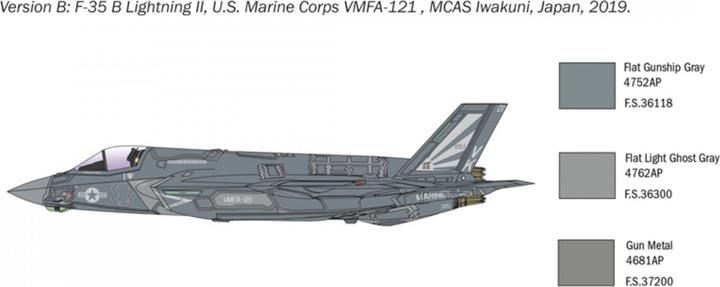 Actual product image 1:72 F-35B Lightning II V/STOL Version