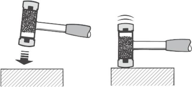 Actual product image Halder Nylon hammer (560 g)