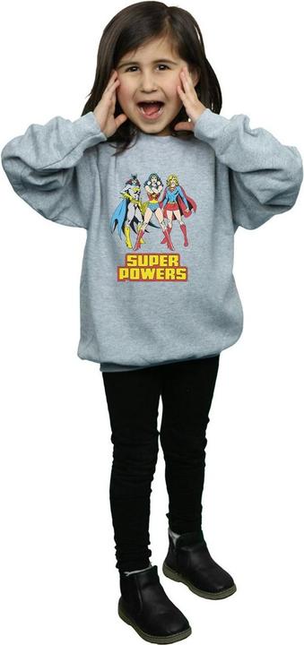 Image du produit - Sweat WONDER WOMAN SUPER POWER GROUP - Fille (116)