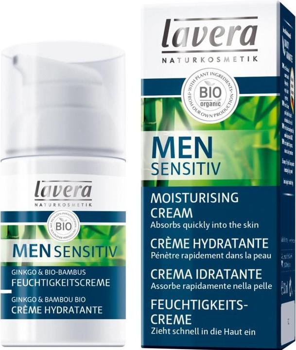 Produktbild Lavera Men Feuchtigkeitscr sensi Tb 50ml (50 ml, Gesichtsbalsam)