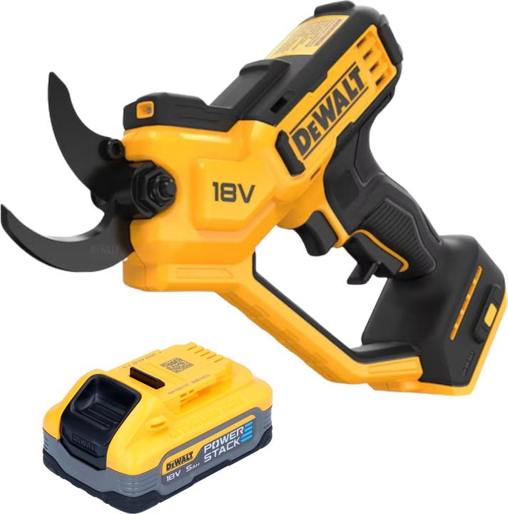 Immagine prodotto DeWalt DCMPP 568 N forbici da potatura a batteria 18 V 38 mm + 1x batteria Powerstack 5.0 Ah - senza
