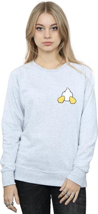Immagine prodotto Disney Donald Duck Backside Breast Print Felpa Donna (S)