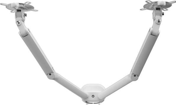 Produktbild One for All Monitor Halterung Solid Dual White DM 4220 (Tisch, 35")