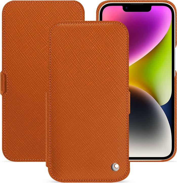 Actual product image Noreve Horizontal leather flap shell (Apple iPhone 15 Plus)