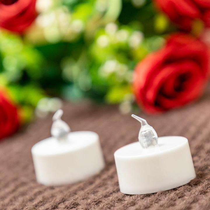 Image du produit InnovaGoods Set de bougies à réchaud LED 12 pcs. (12 x)