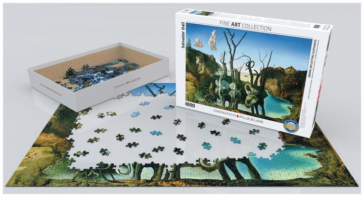Actual product image Eurographics Schwäne spiegeln Elefanten (1000 pieces)