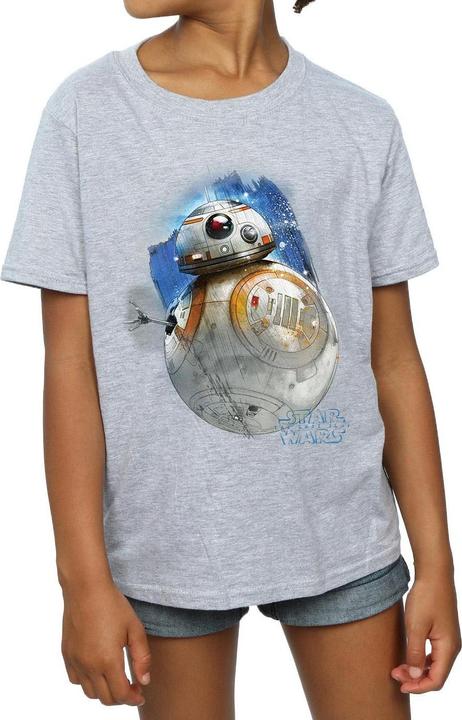 Produktbild Star Wars Mädchen BB8 TShirt gebürstet (140, 146)