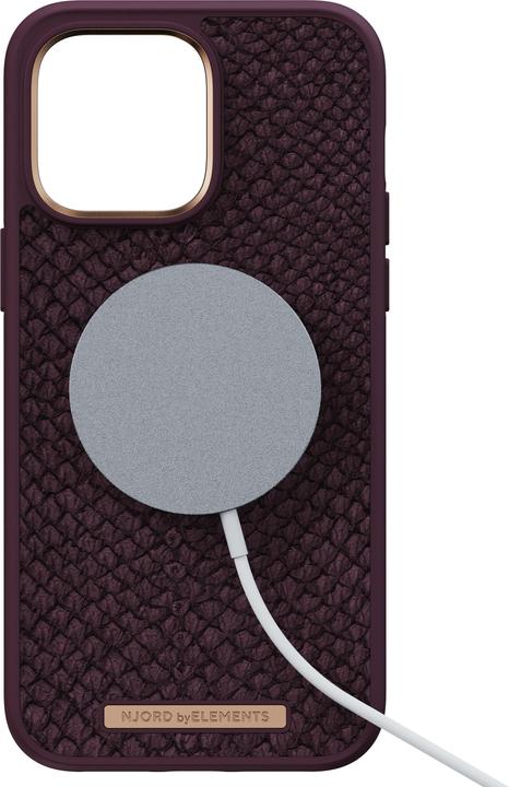 Produktbild Njord Salm.Leather Magsafe Case (Apple iPhone 14 Pro Max)