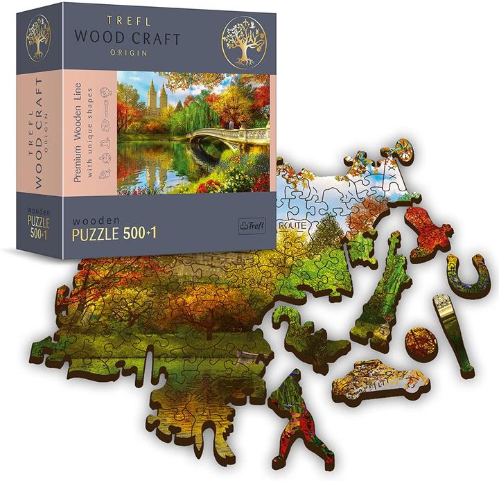 Produktbild Trefl Holz Puzzle Central Park 500+1T (501 Teile)