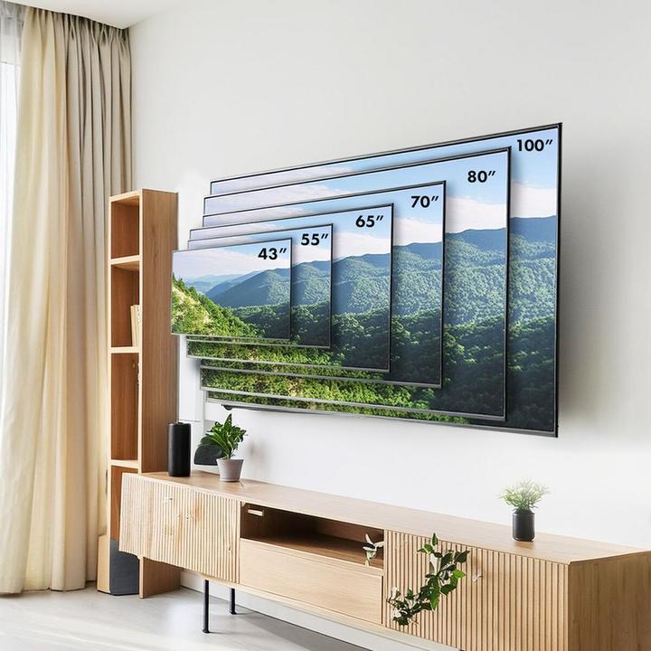 Actual product image Maclean TV mount max VESA 800x400 43-100 120kg Tilt adjustment +15°-15° MC-422 (Wall, 100", 120 kg)