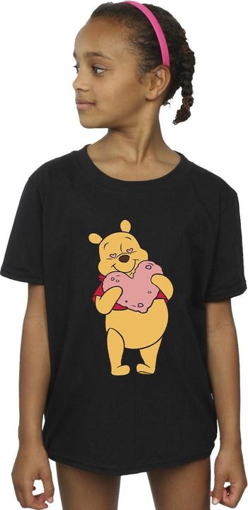 Actual product image Disney Girls Winnie The Pooh Heart Eyes Cotton T-Shirt (104)